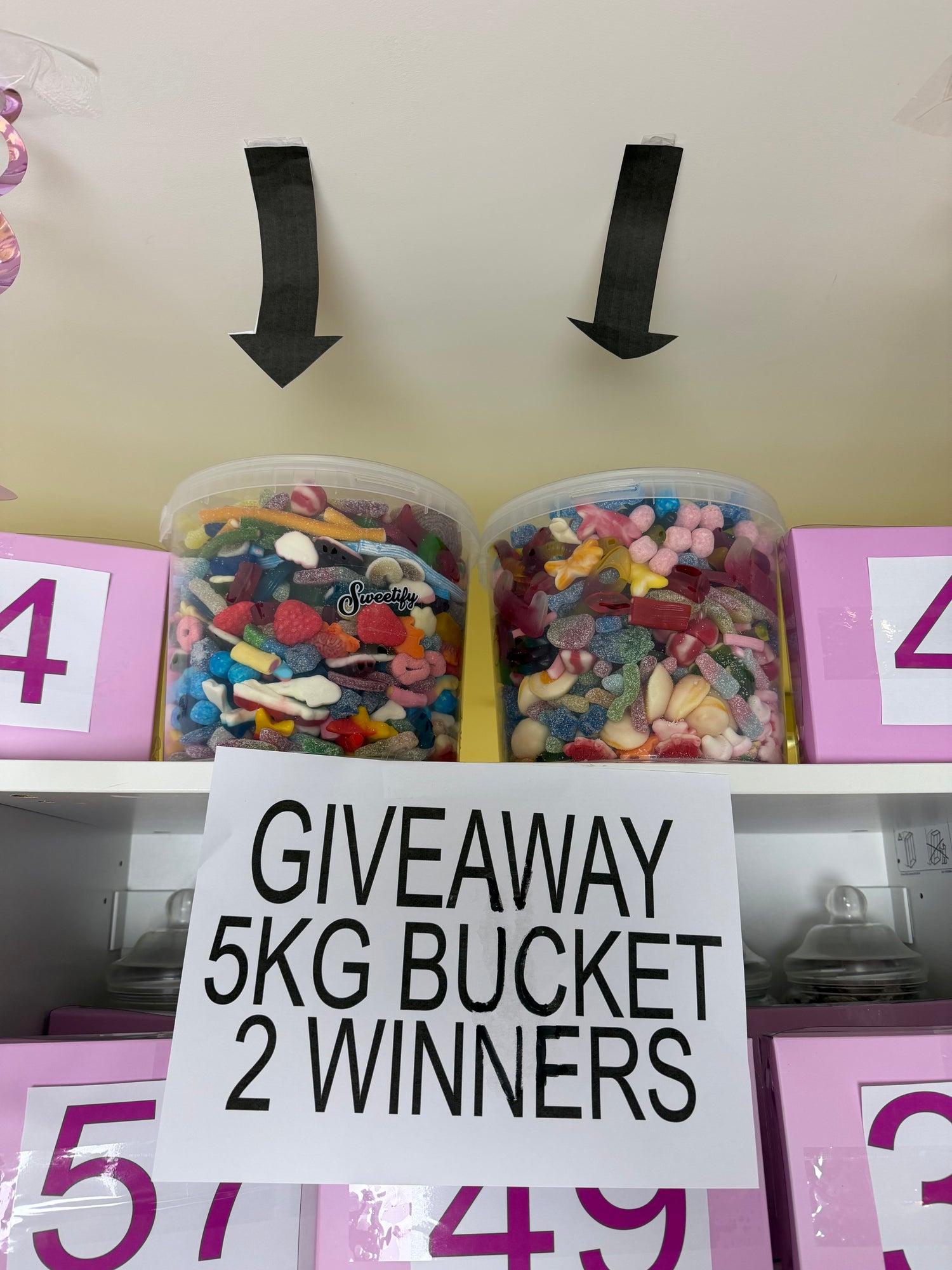 5KG BUCKET RAFFLE 2 WINNERS - 1 TICKET PER TRANSACTION (DO NOT MULTIPLY)