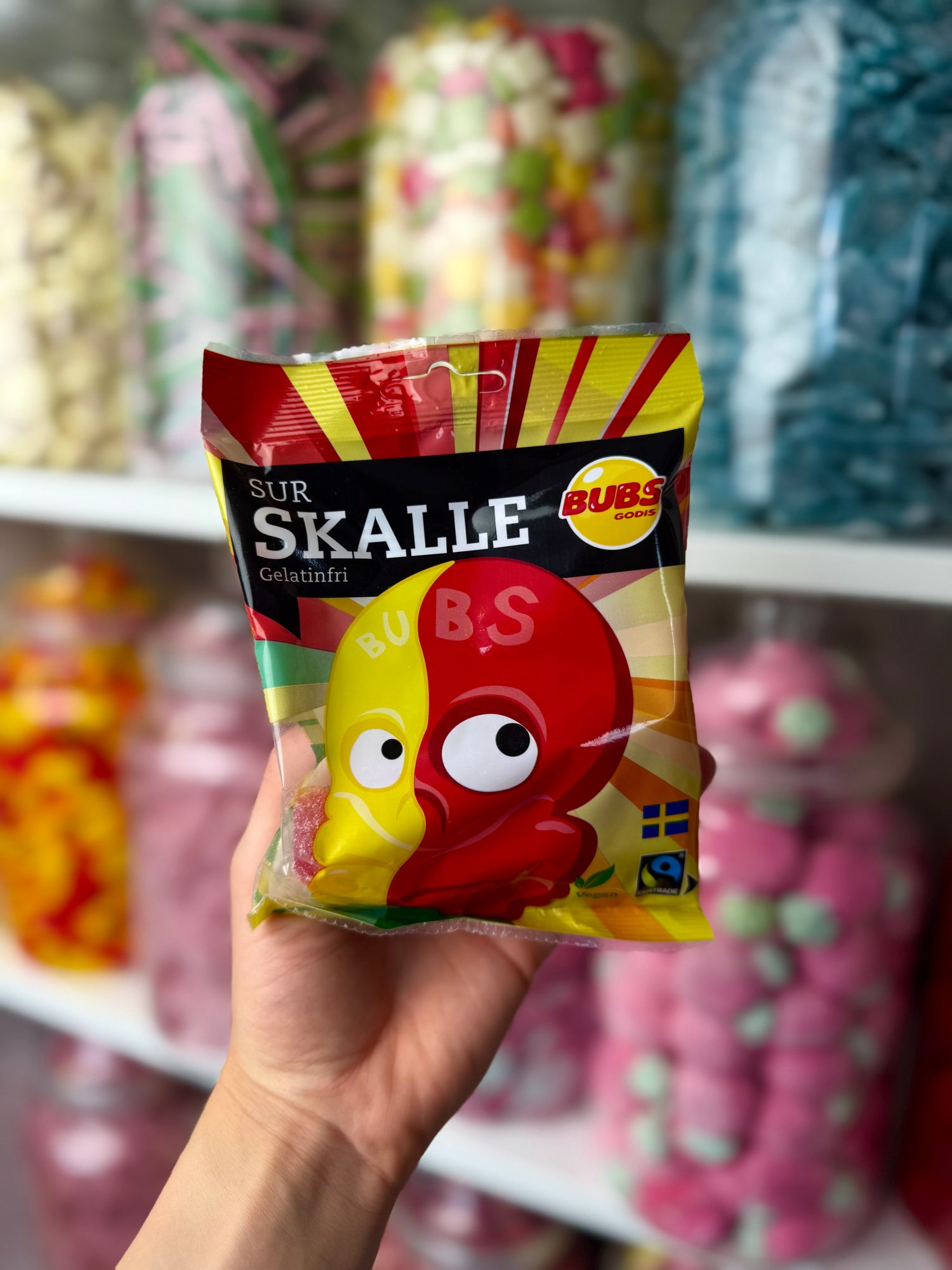 BUBS SWEDISH CANDY GOODY BAGS - 90G