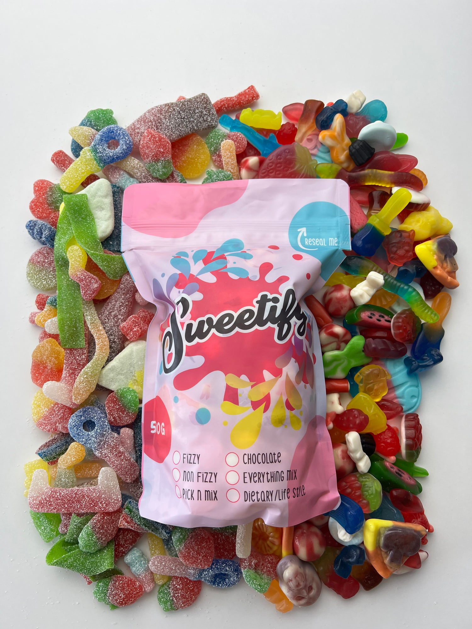 HALF FIZZY & HALF NON FIZZ SWEET MIX